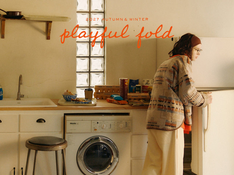 2027 AUTUMN & WINTER playful fold