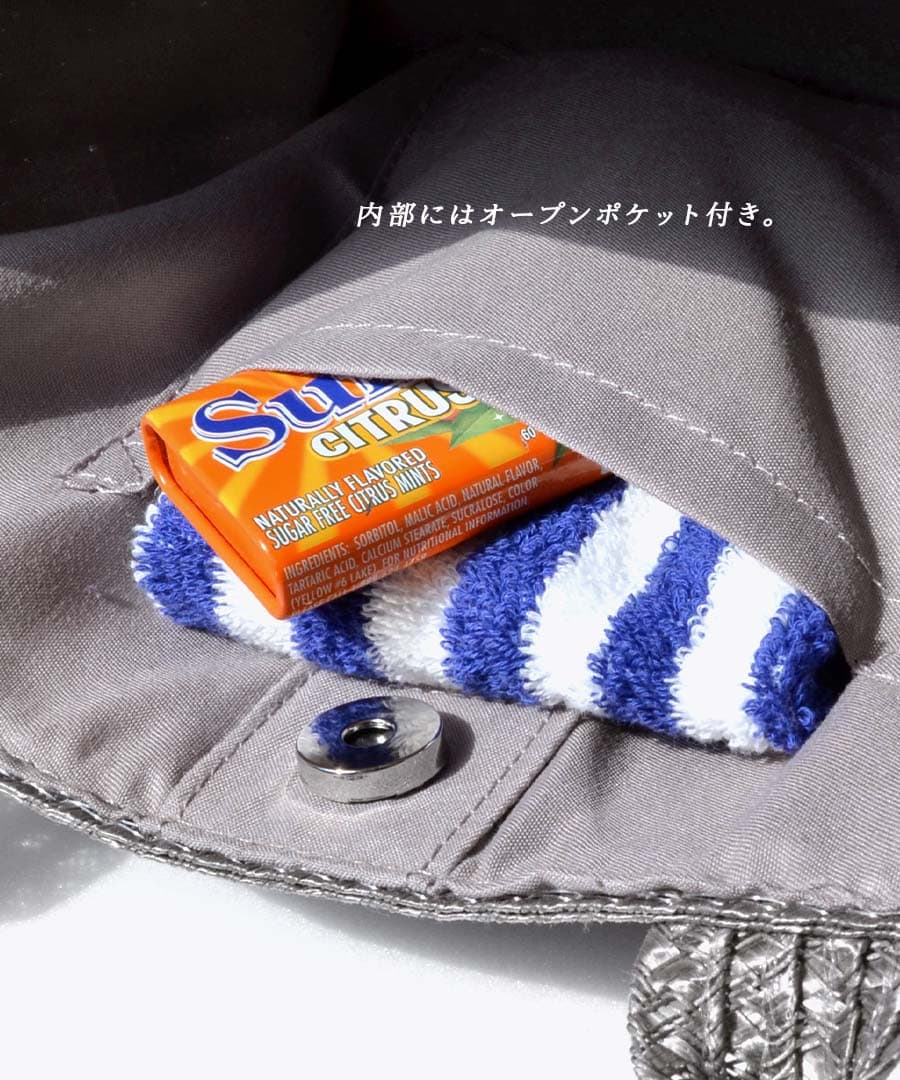 雑材シャイニーブレードバッグ