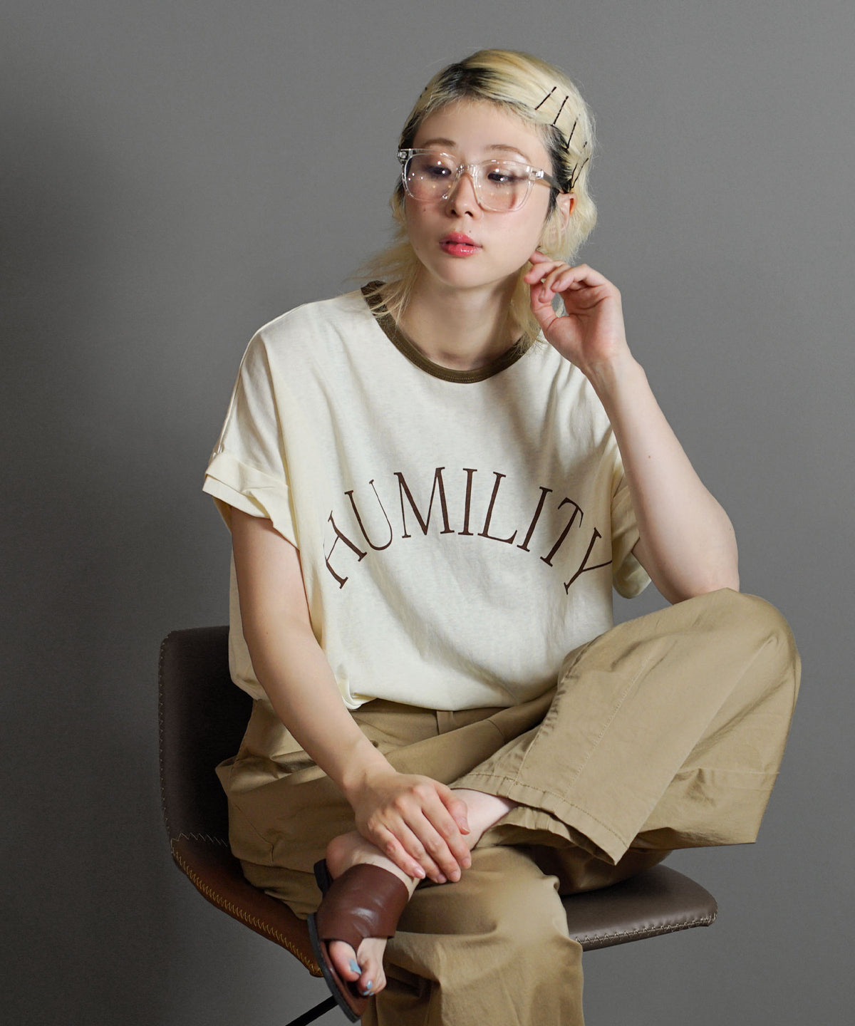 ヴィンテージスラブ リンガーロゴTシャツ