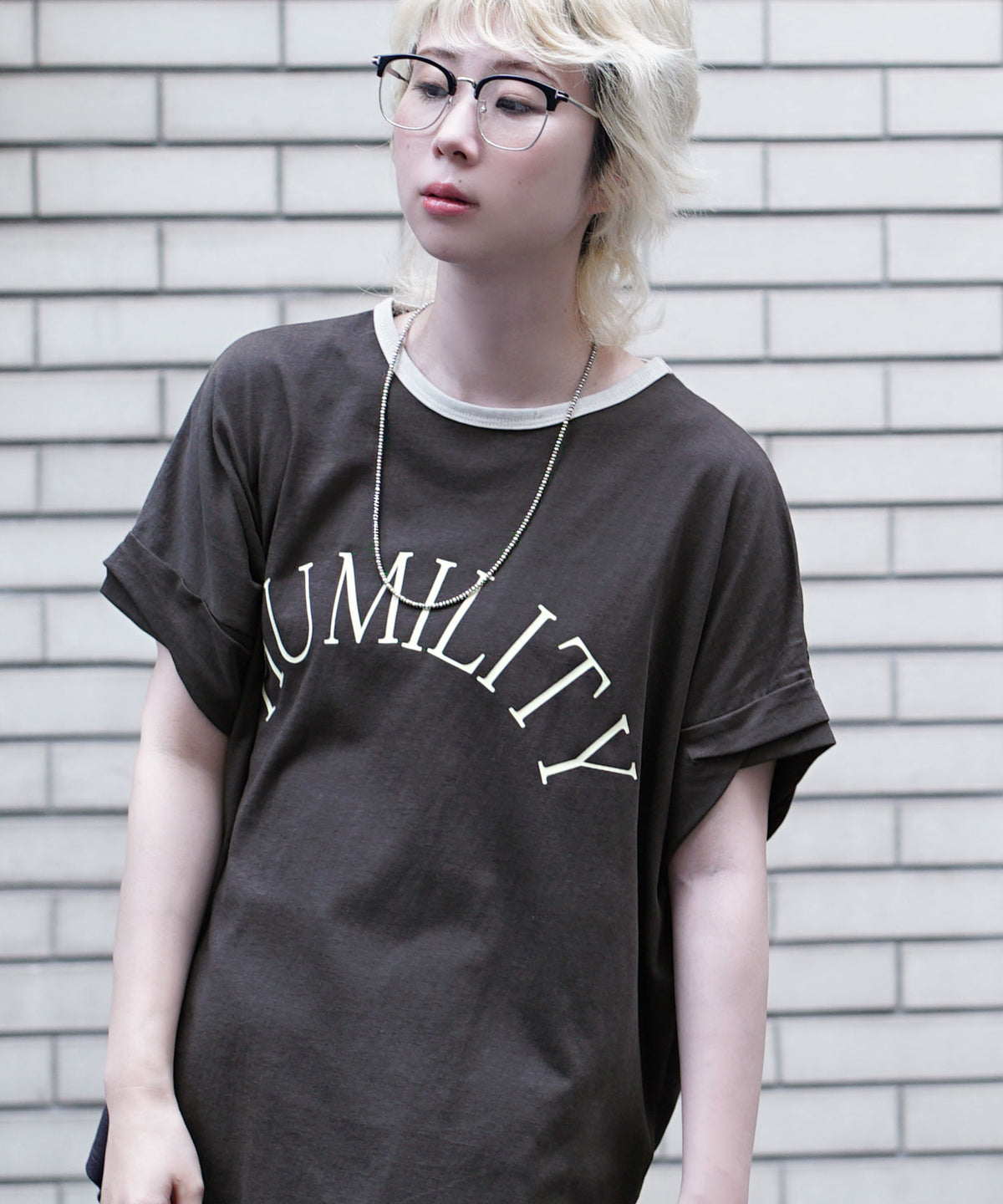 ヴィンテージスラブ リンガーロゴTシャツ