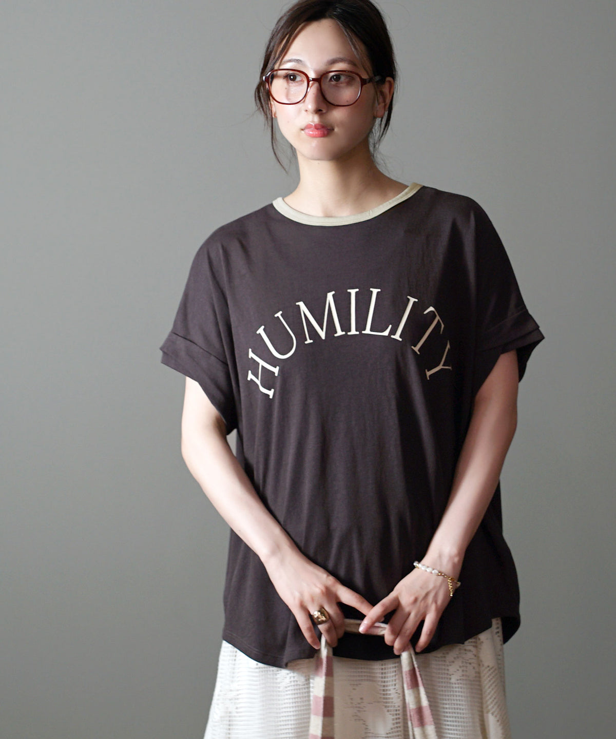 ヴィンテージスラブ リンガーロゴTシャツ