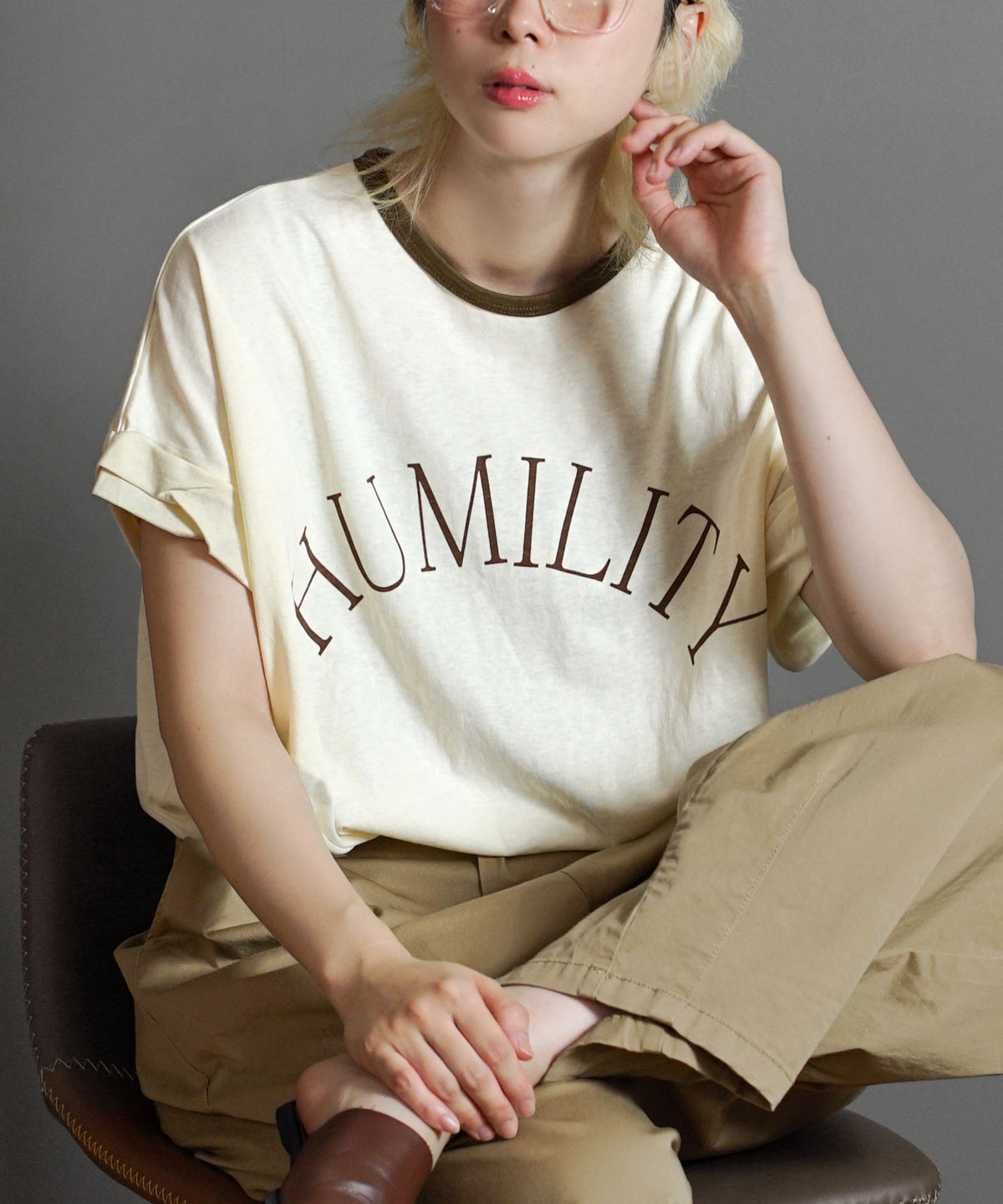 ヴィンテージスラブ リンガーロゴTシャツ