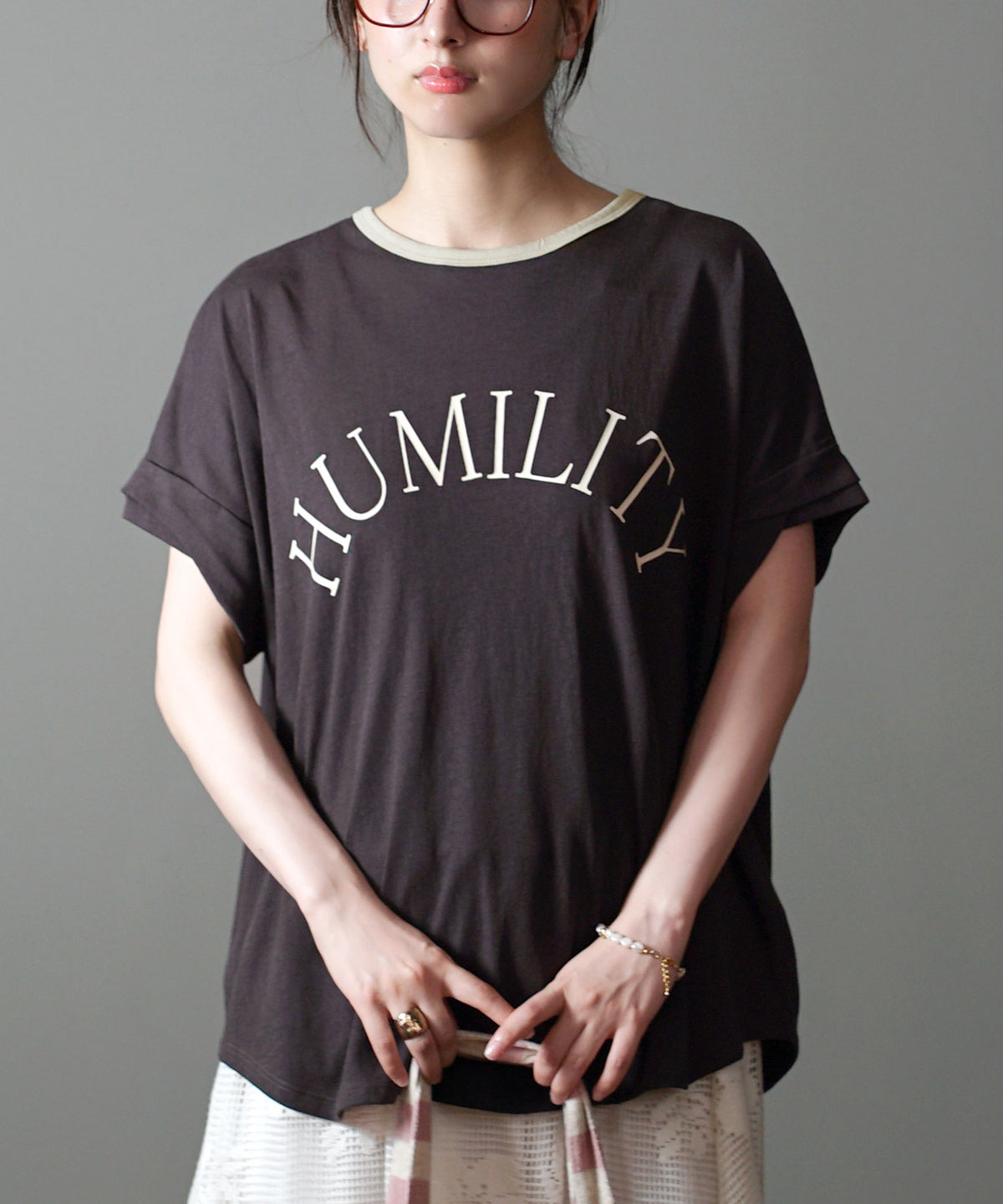 ヴィンテージスラブ リンガーロゴTシャツ