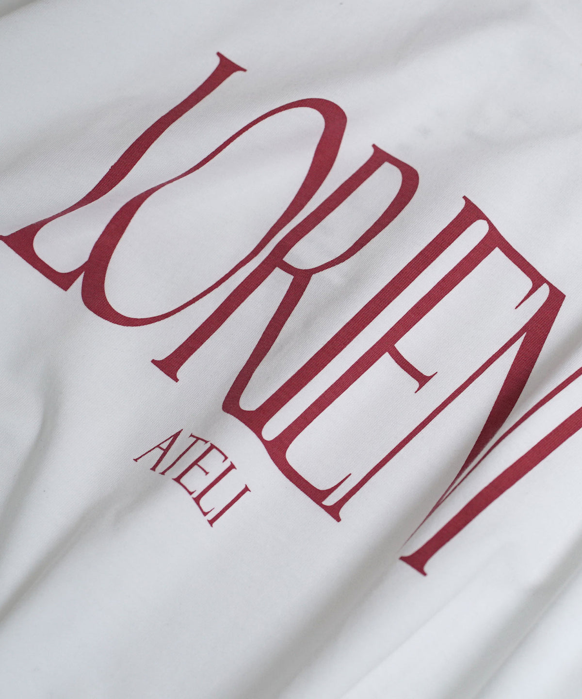 ロゴプリント ワイドTシャツ
