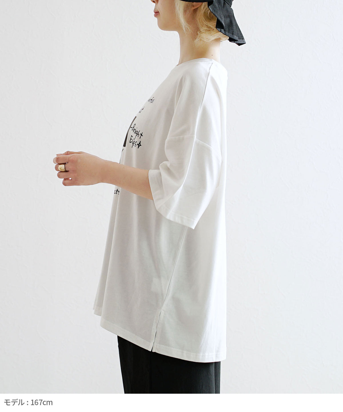自慢のネコプリント BIGTシャツ