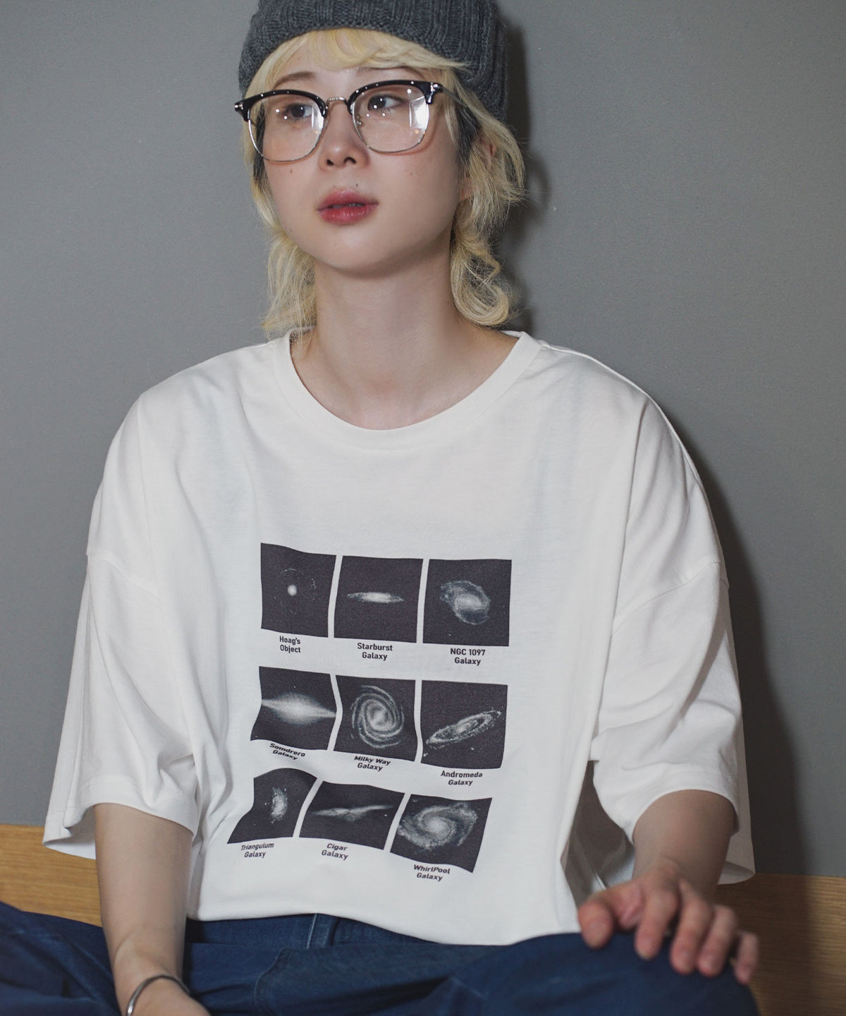 ギャラクシープリント BIG TEE［半袖］