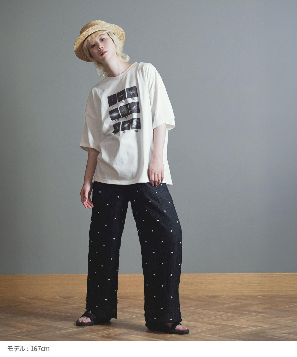 ギャラクシープリント BIG TEE［半袖］