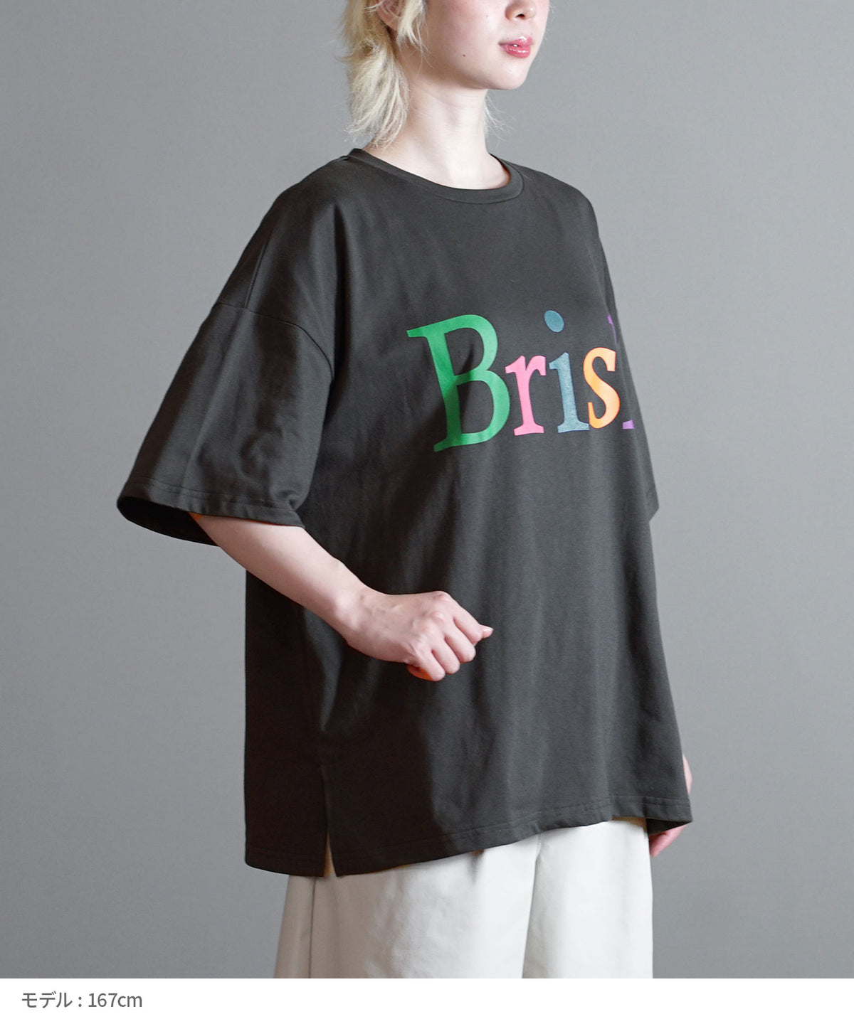カラフルロゴプリント BIG TEE