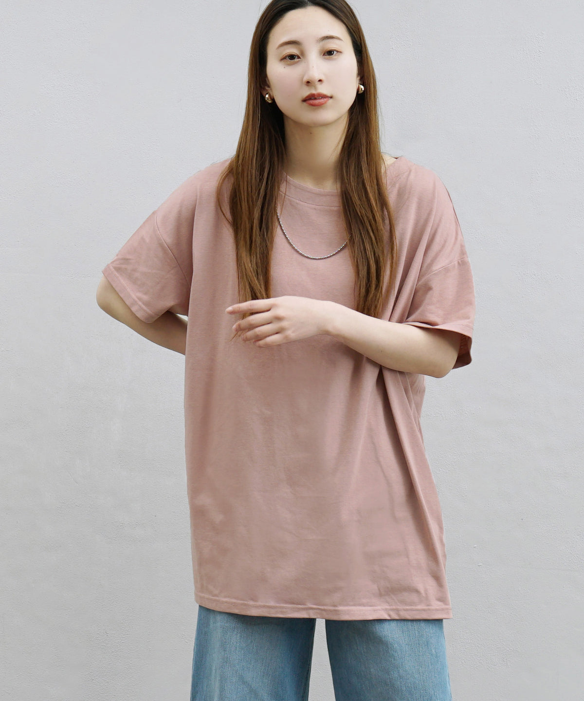 URBAN PLUS オーバーカットソー
