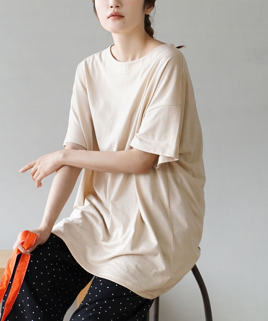 URBAN PLUS オーバーカットソー