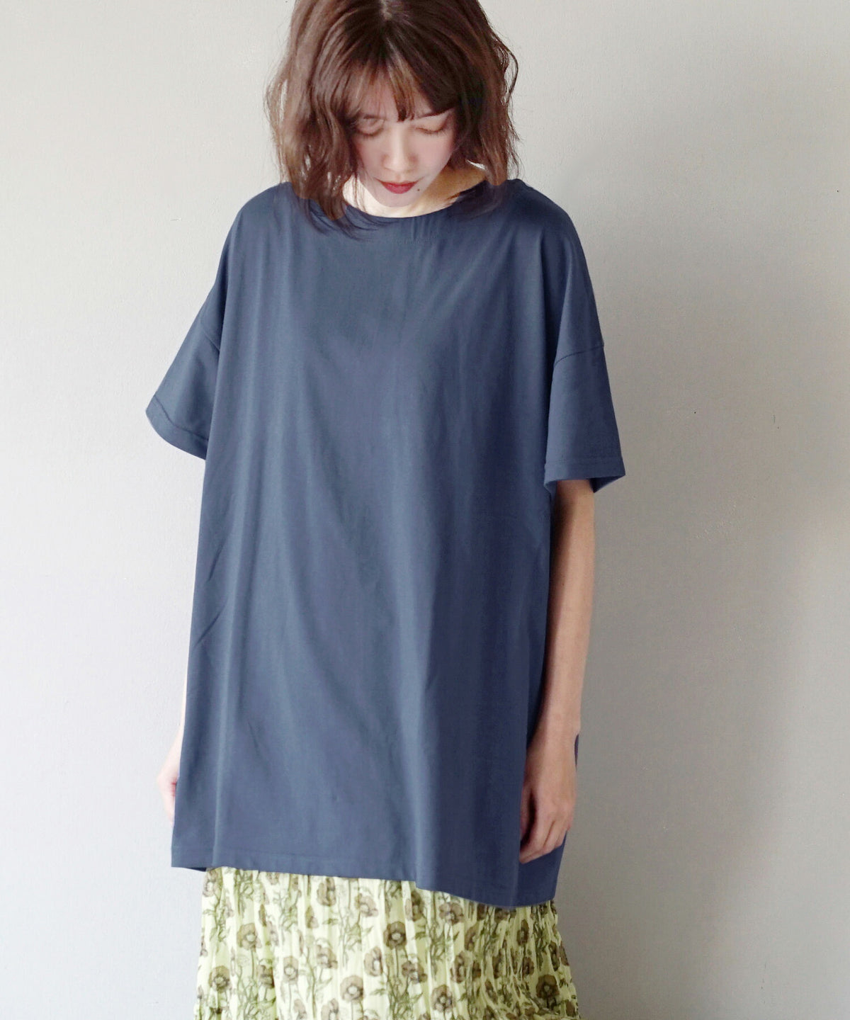 URBAN PLUS オーバーカットソー