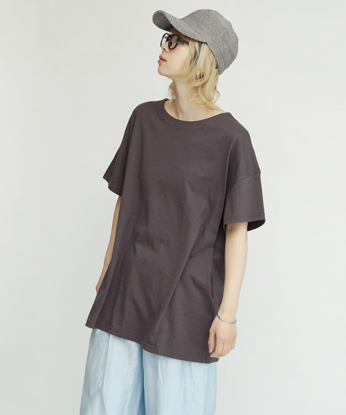 URBAN PLUS オーバーカットソー
