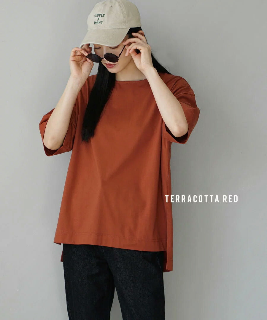URBAN PLUS スリットTシャツ