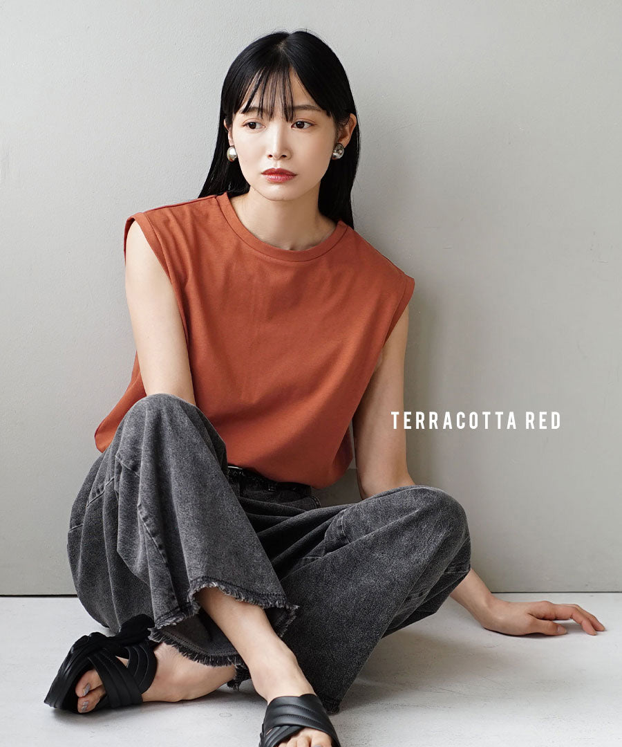 URBAN PLUS フレンチスリーブカットソー