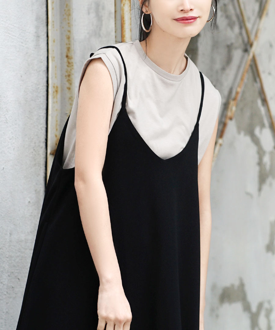 URBAN PLUS フレンチスリーブカットソー
