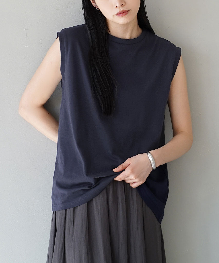 URBAN PLUS フレンチスリーブカットソー
