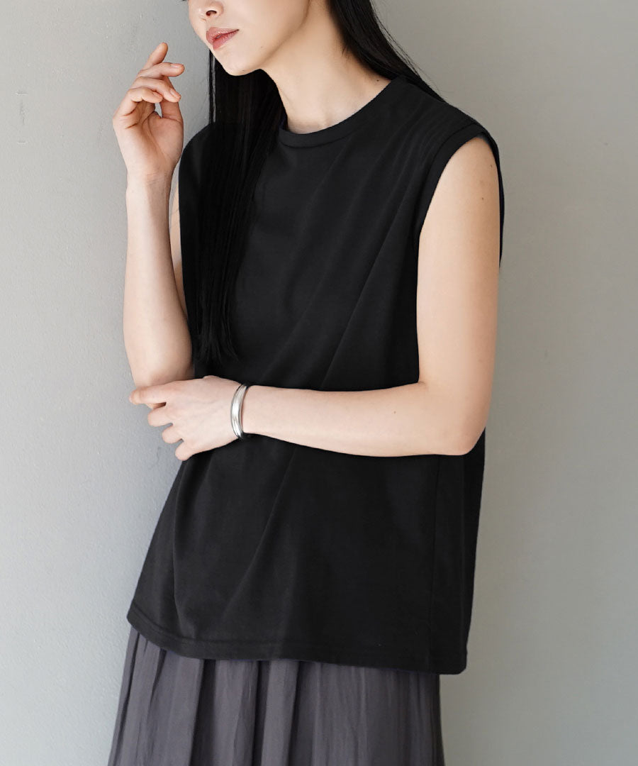 URBAN PLUS フレンチスリーブカットソー