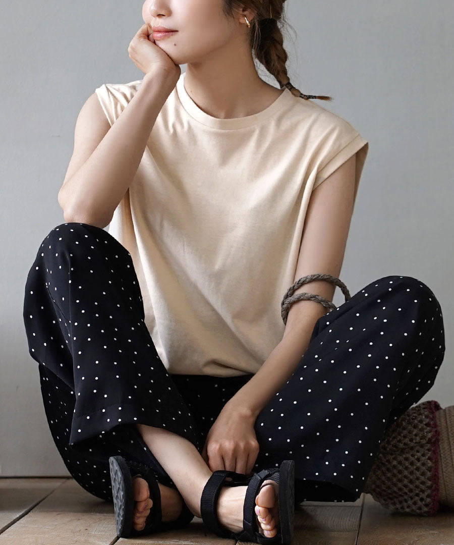 URBAN PLUS フレンチスリーブカットソー