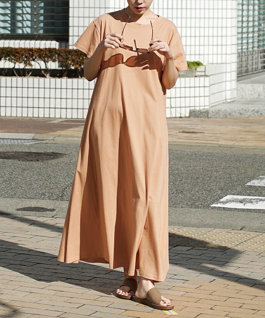汗しみない マキシワンピース