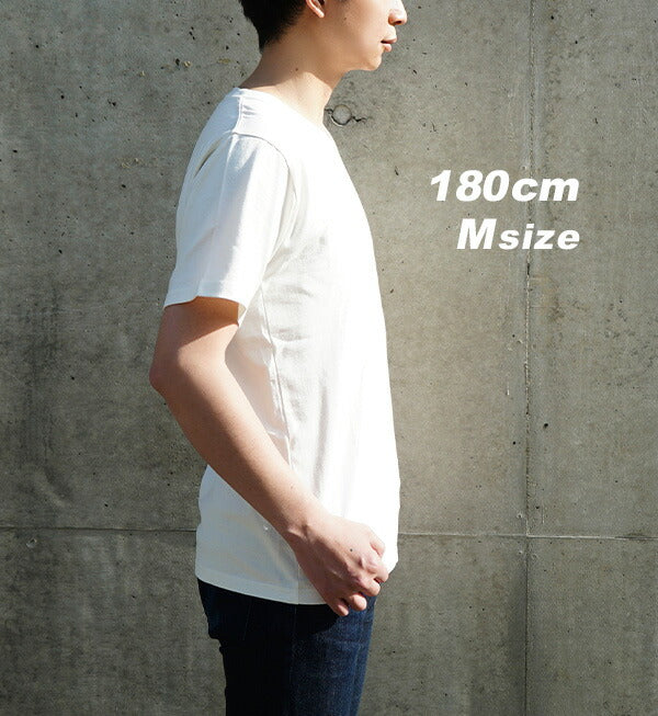 汗しみない Vネック Tシャツ［メンズ］