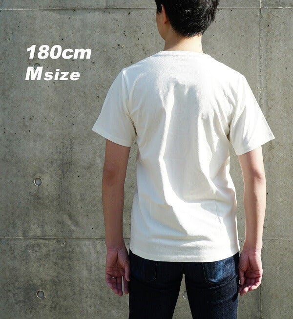 汗しみない Vネック Tシャツ［メンズ］