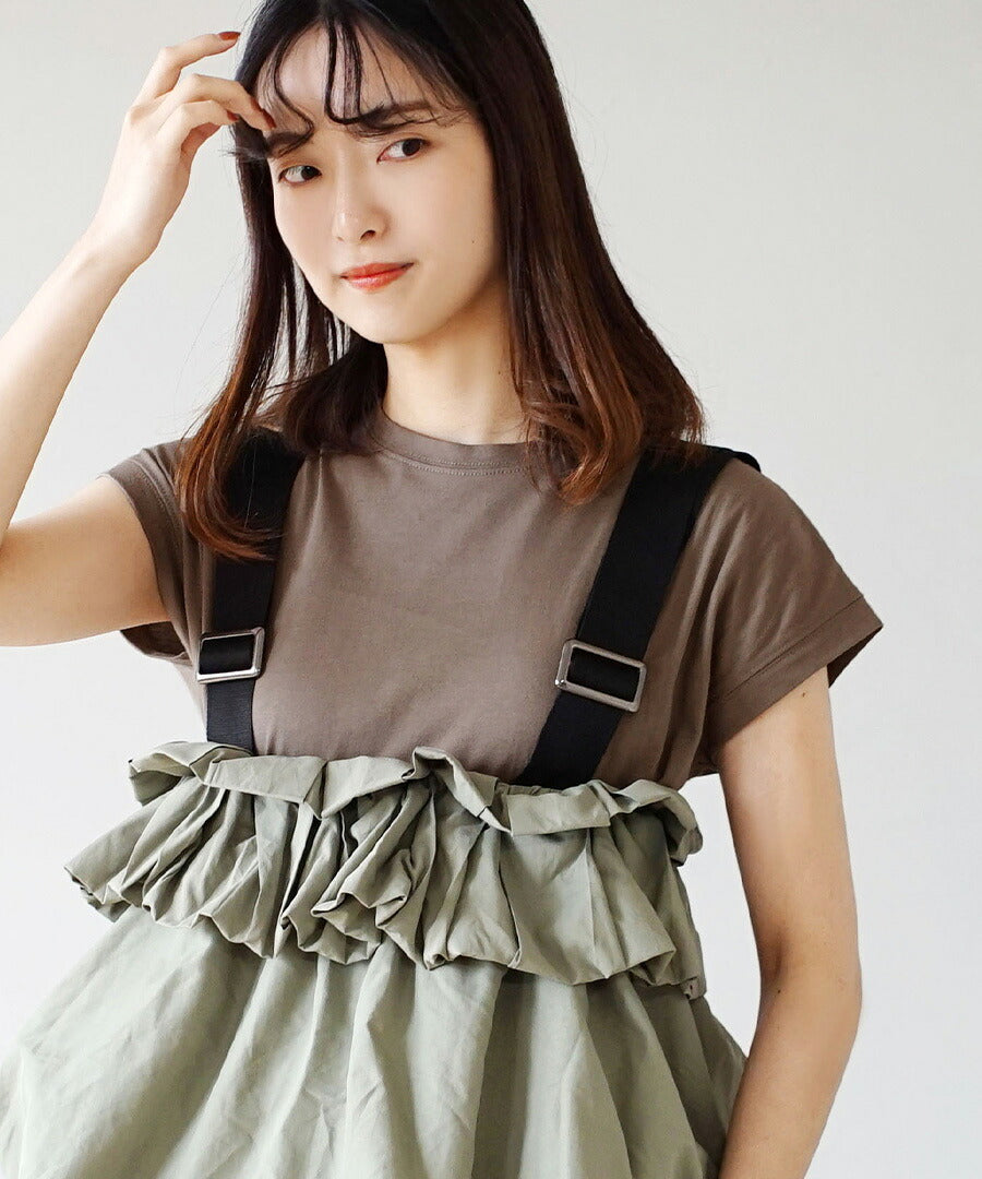 汗しみない Tシャツ［フレンチスリーブ］