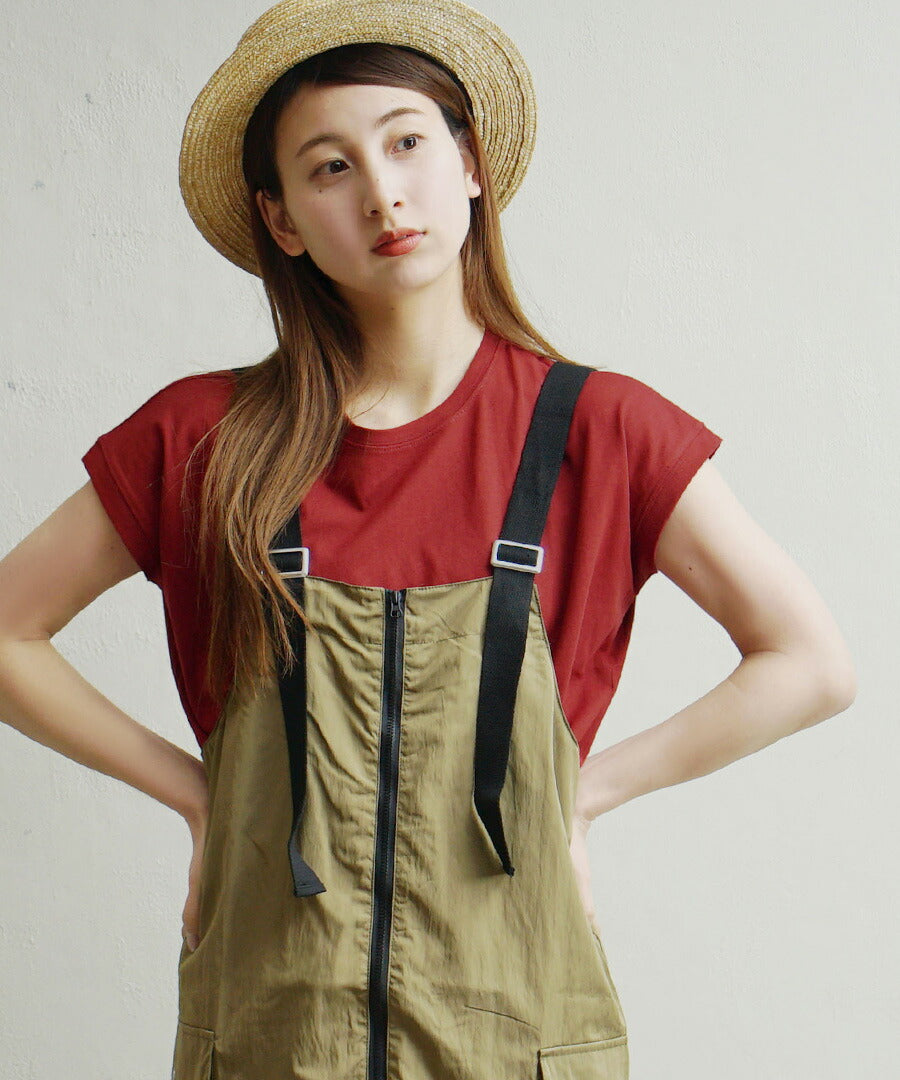 汗しみない Tシャツ［フレンチスリーブ］