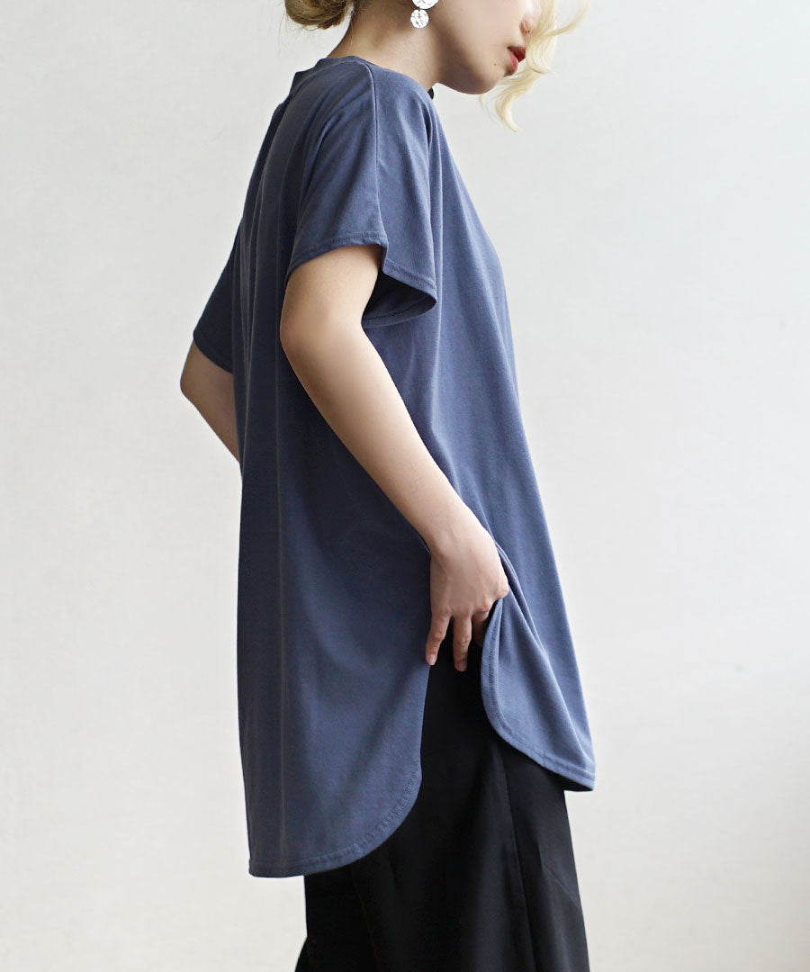 URBAN PLUS ハイネックカットソー