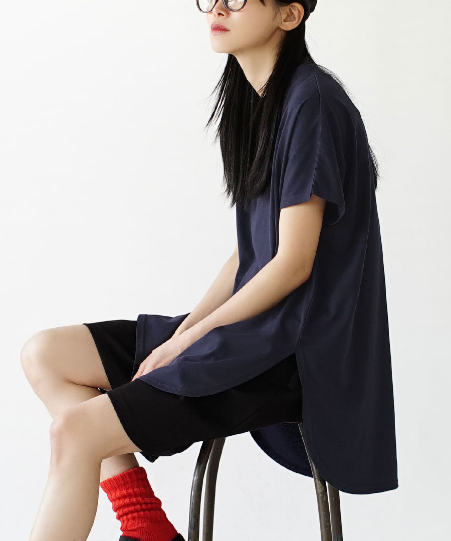 URBAN PLUS ハイネックカットソー
