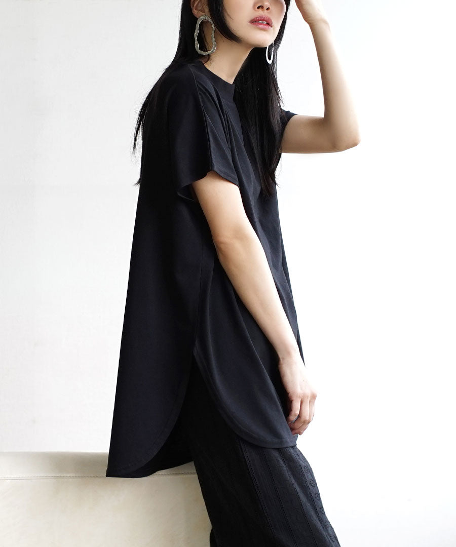 URBAN PLUS ハイネックカットソー
