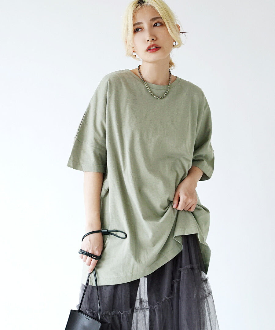 汗しみない Tシャツ［ビッグTEE］