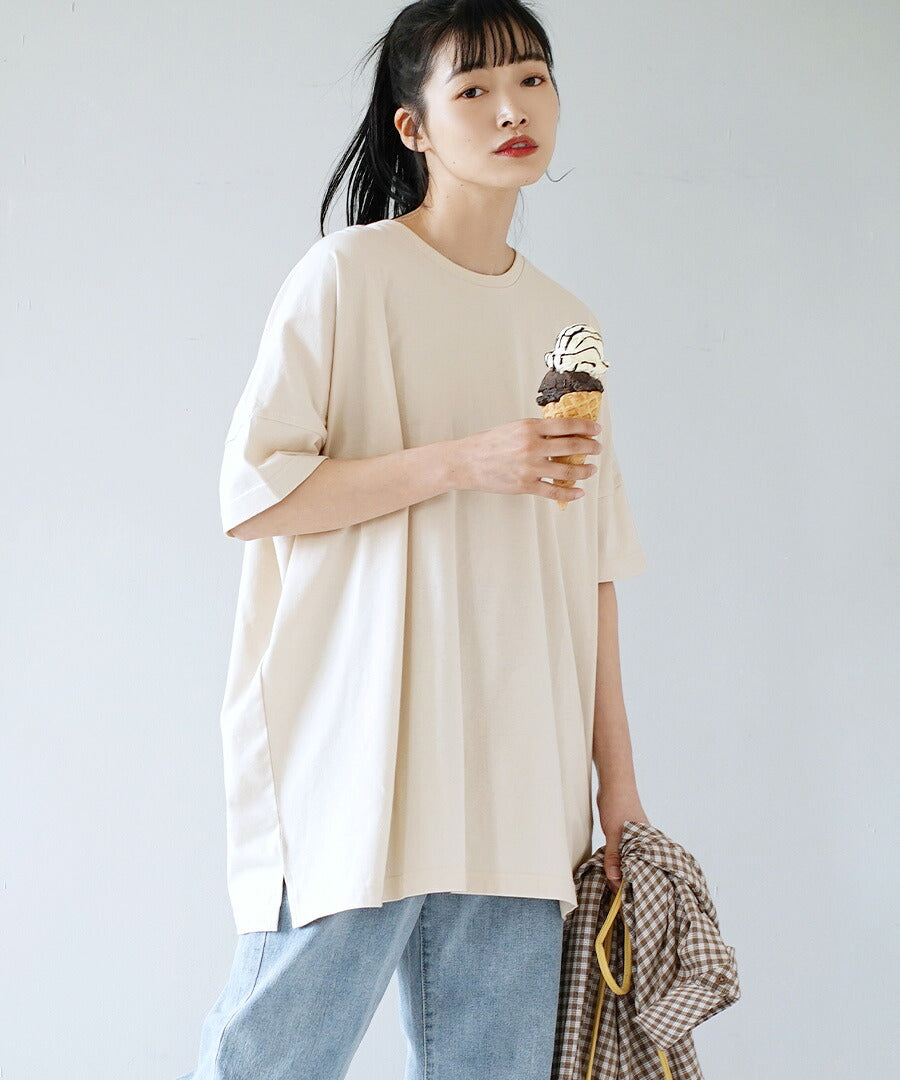 汗しみない Tシャツ［ビッグTEE］