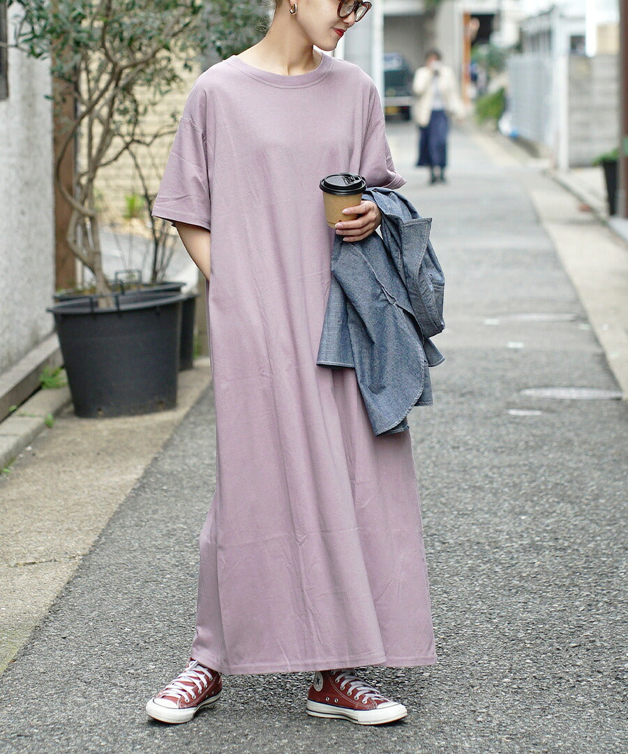 汗しみない TEEワンピース