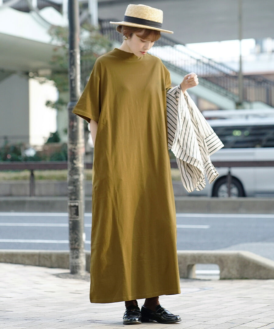 汗しみない TEEワンピース