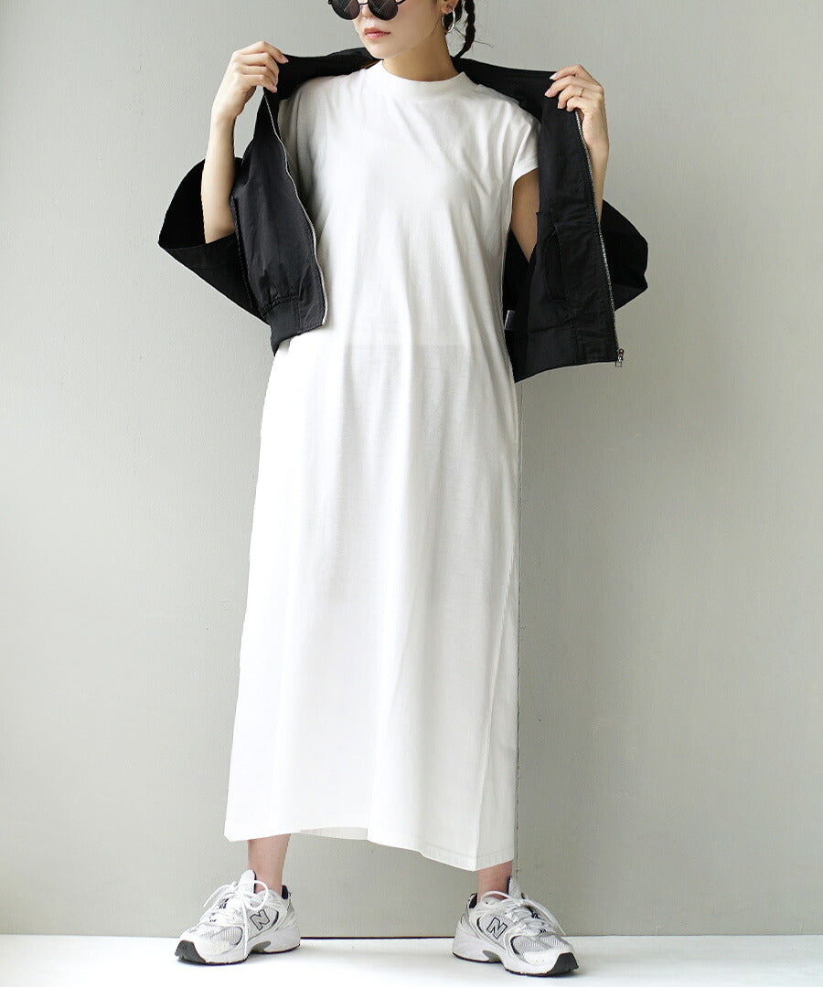 URBAN PLUS フレンチスリーブワンピース