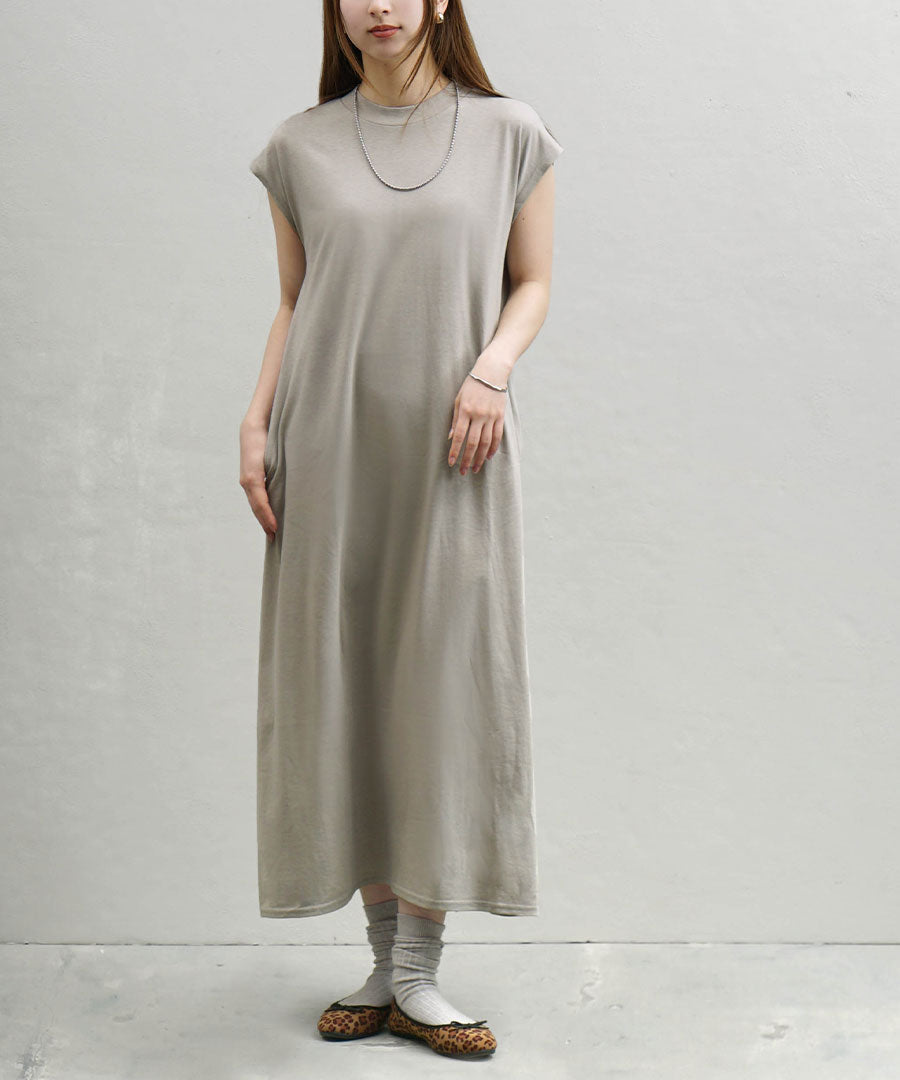 URBAN PLUS フレンチスリーブワンピース