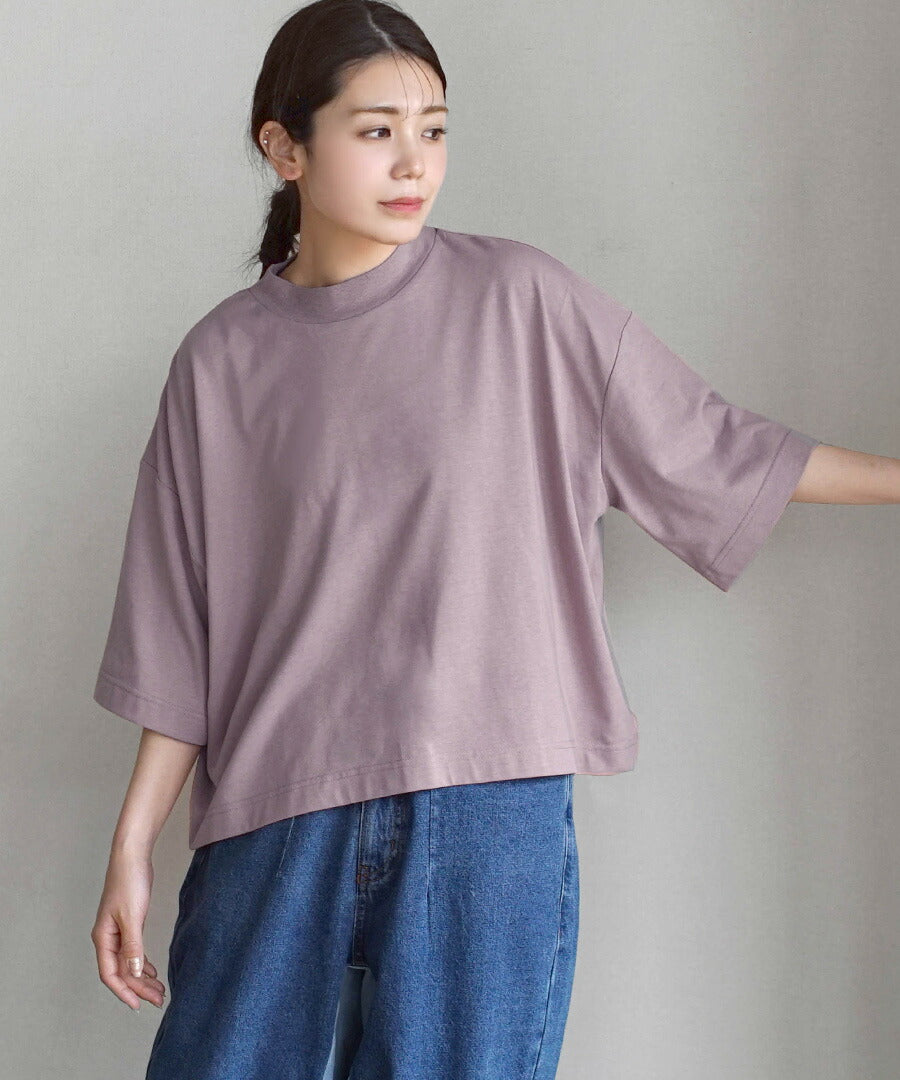 汗しみない クロップドTシャツ