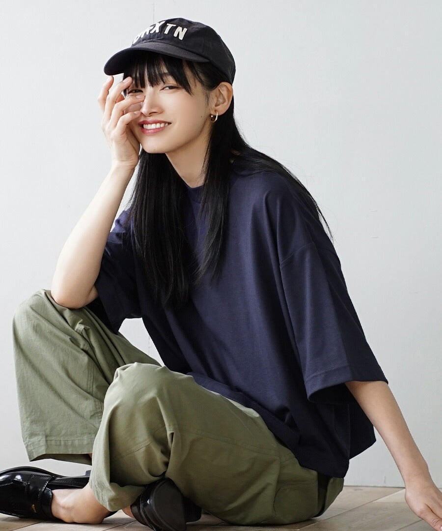 汗しみない クロップドTシャツ
