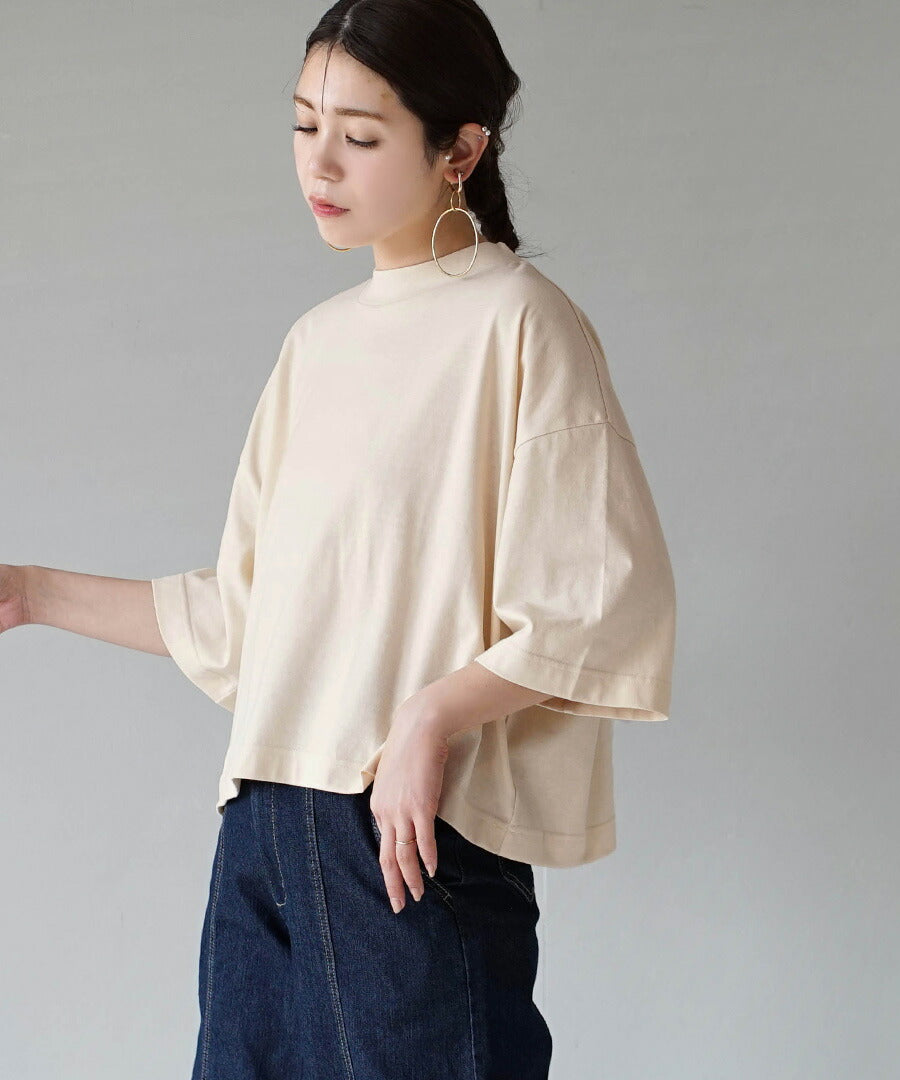 汗しみない クロップドTシャツ