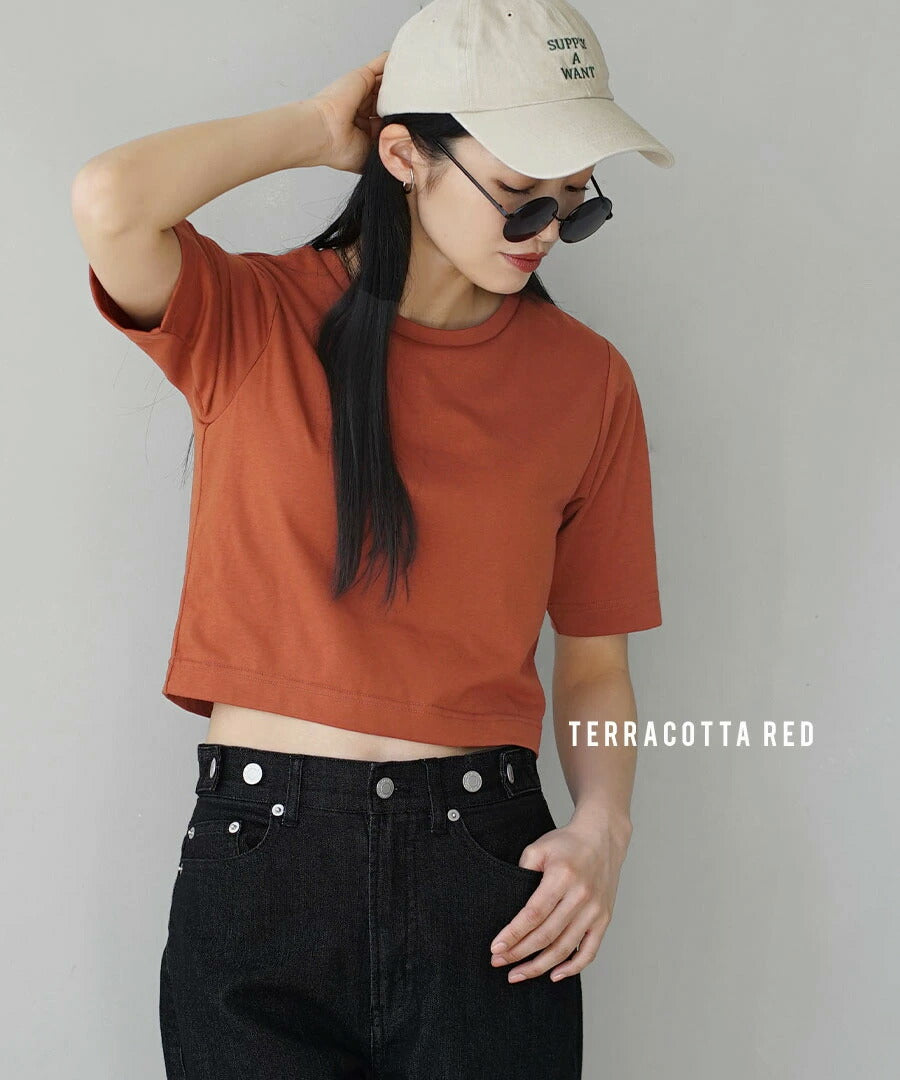 URBAN PLUS カップ付きミニTシャツ