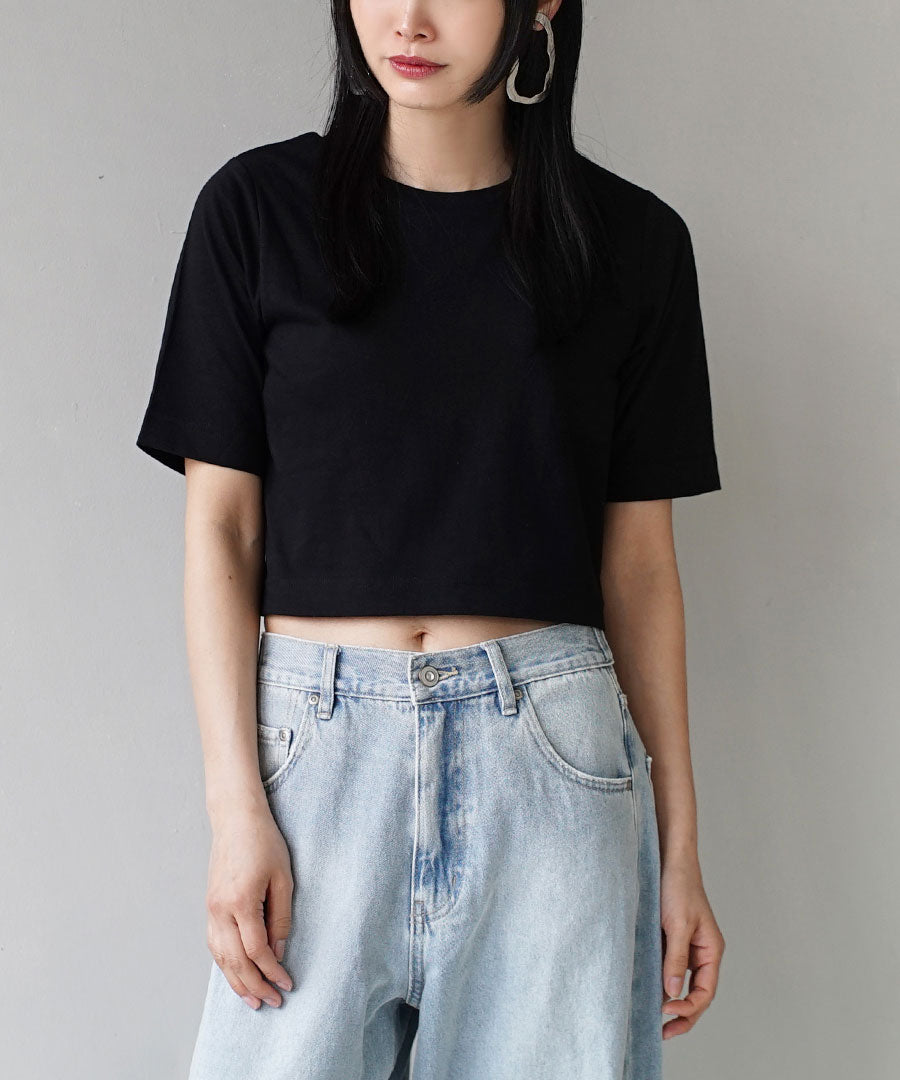 URBAN PLUS カップ付きミニTシャツ