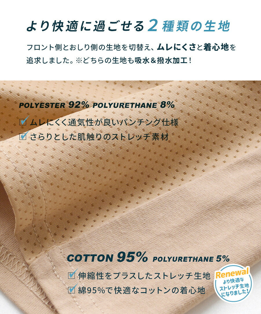 汗しみないインナー パンツ
