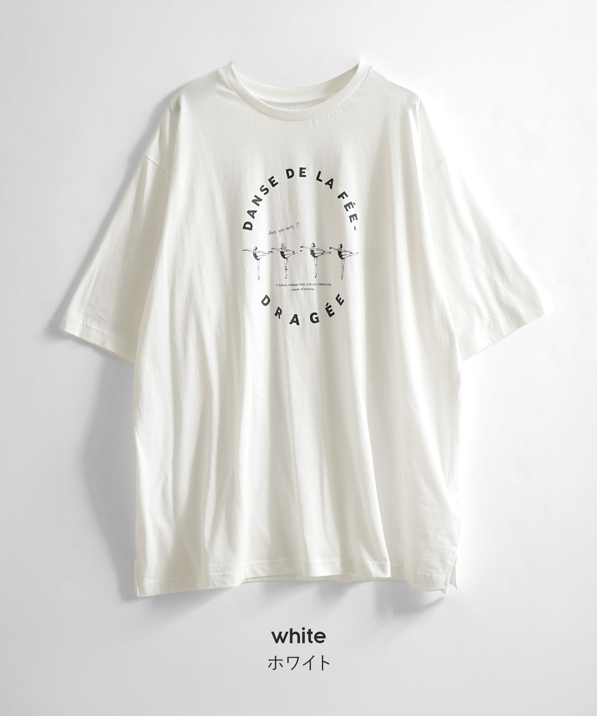 オークール バレリーナプリントTEE