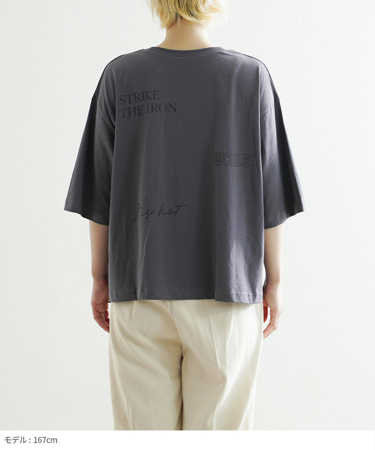 オークール バックプリントTEE