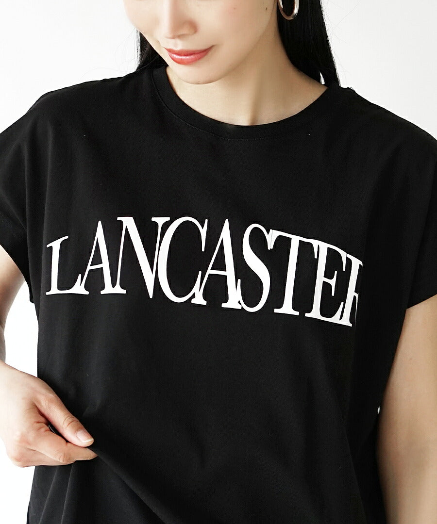 ドルマンフレンチスリーブ ロゴTシャツ