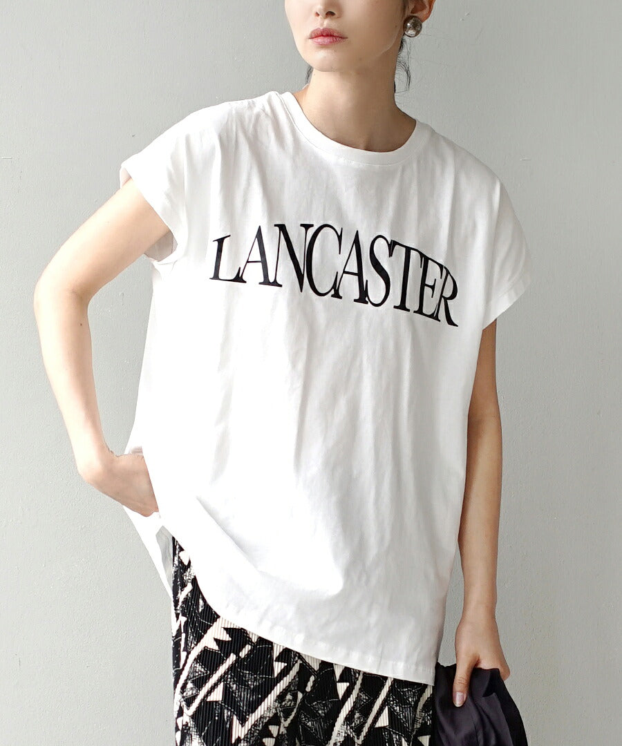 ドルマンフレンチスリーブ ロゴTシャツ