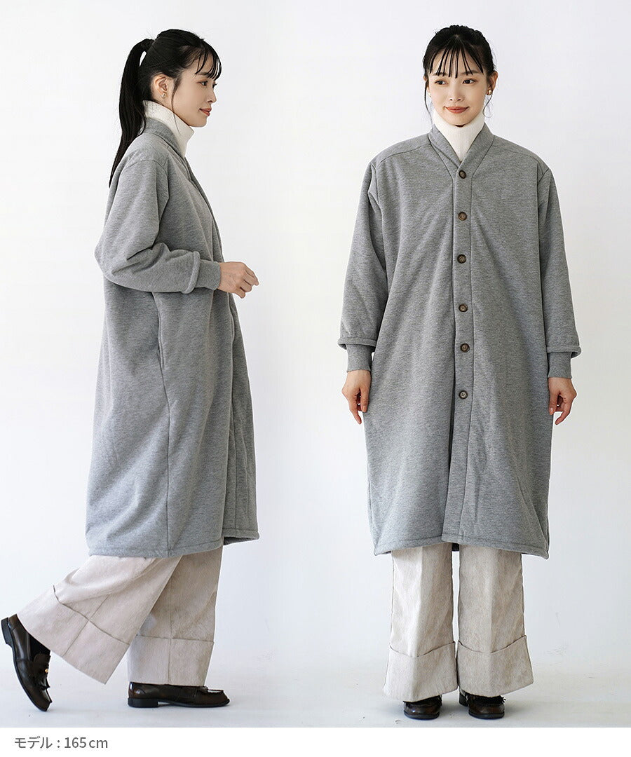 防風×裏ボア BBルームカーディガン