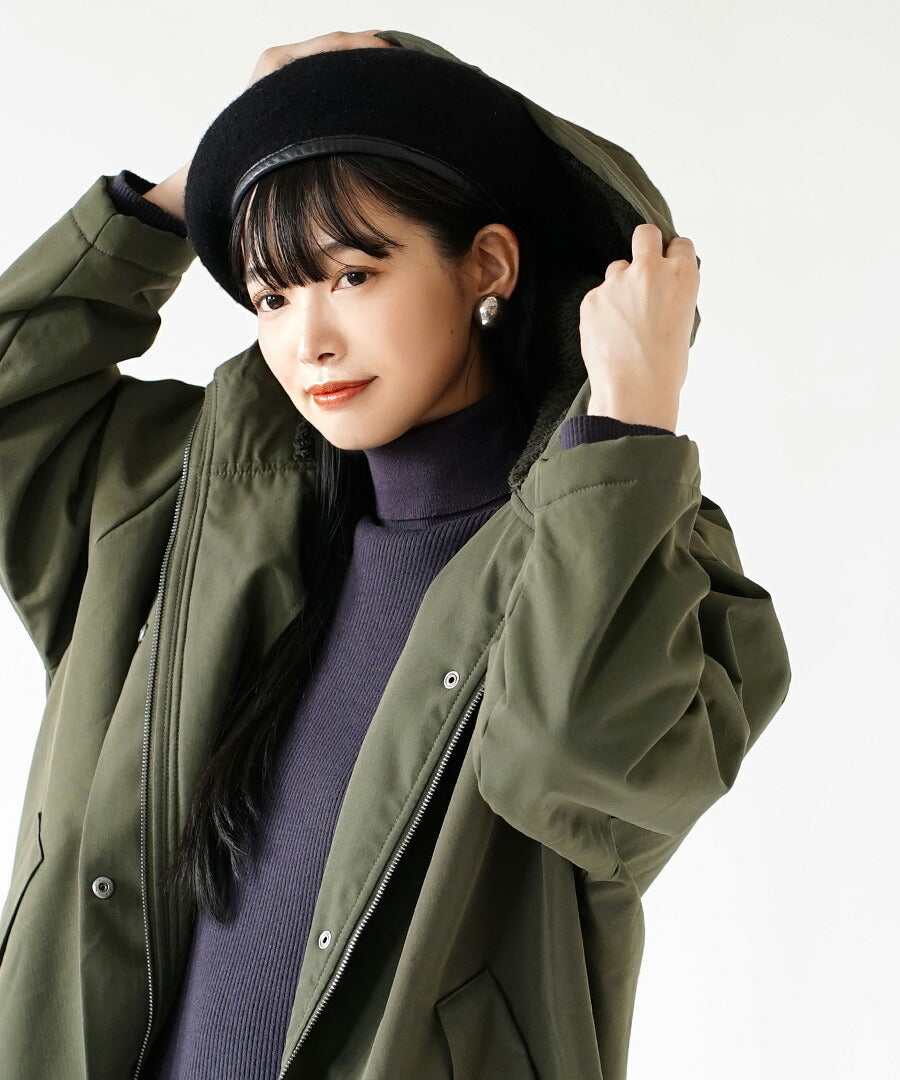 防風×裏ボア BBモッズコート