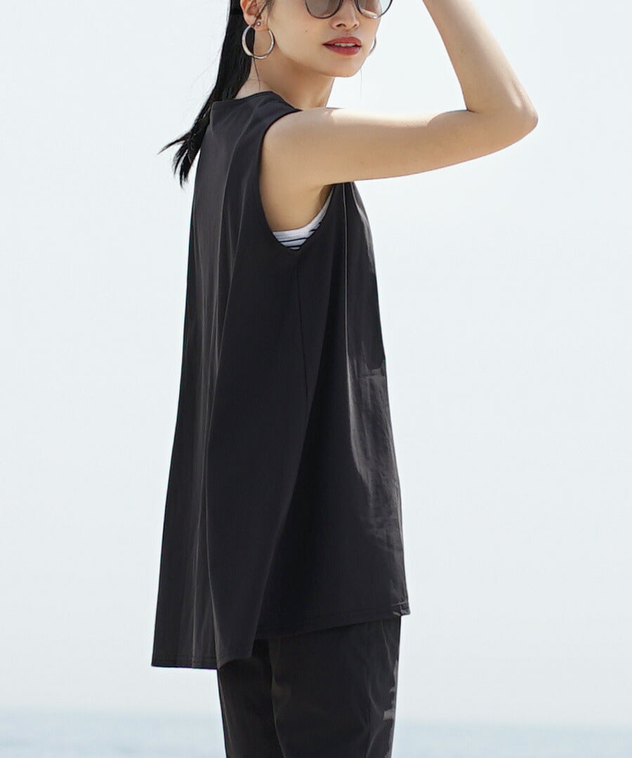 DAILY UTILITY ラッシュガード［ノースリーブチュニック］
