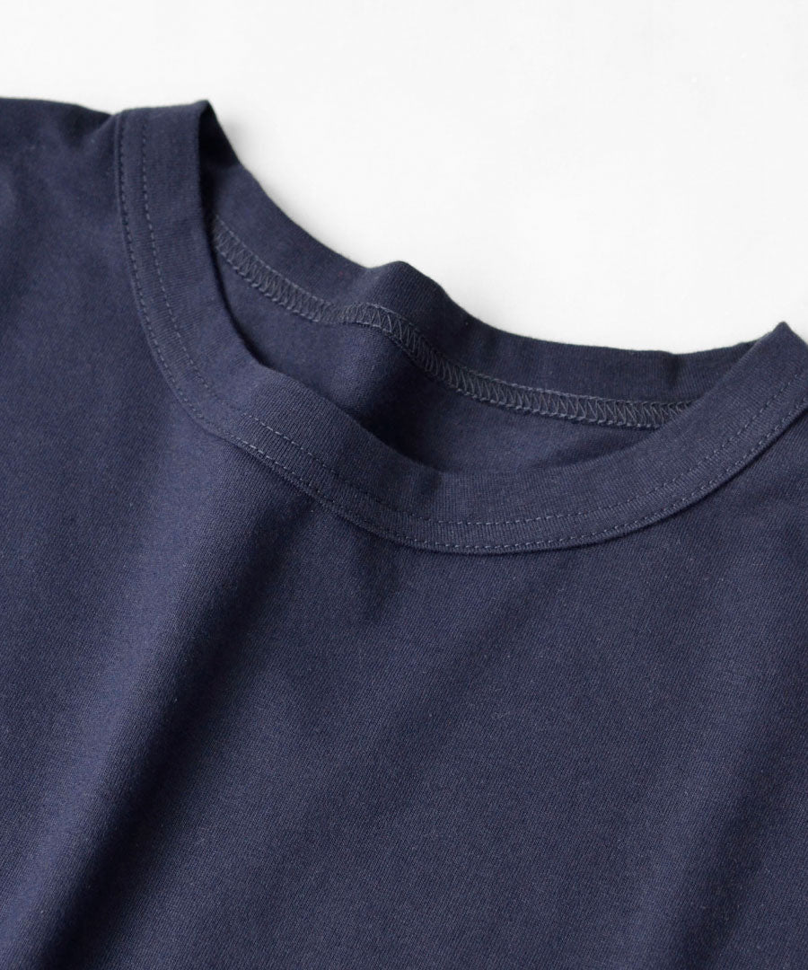 ゆったりワイド ショート丈Tシャツ